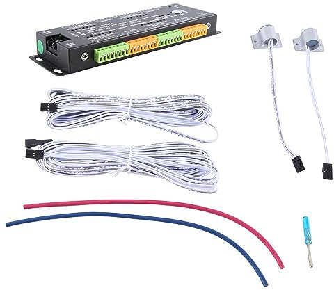 Lckiioy LED Bewegungsmelder Lichtregler 32 Kanal PIR Dimmen Controller für Innen Bewegung Nachtlicht 12V/24V