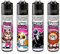 Clipper Feuerzeug 4er Set: (Pussies)
