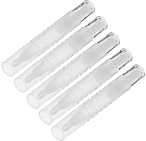 Beatifufu Verschiedene 5 Stück 5 Ml Lipgloss-flaschen Nachfüllbare Lip Glazes Für Reisen Und Einkaufen