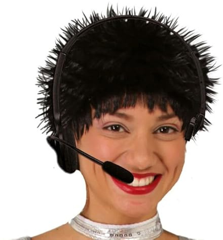 CREATIV DISCOUNT NEU Mikrophon-Headset (Attrappe) für Popstars