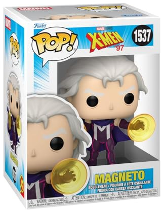 Funko POP! Marvel: X-Men '97 - Magneto | Official Superheroes Merch - Collectable Vinyl Figurine for Shelf Display - Birthday Gift Idea for Fans and Collectors