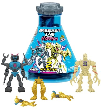 Confezione da 2 personaggi - MRBEAST LAB - Mix & Match - Modello casuale + mezza figura