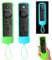 2PCS Silicone Remote Case,Protective Remote Cover,Anti Slip Re-mote Cover,Glow-in-the-Dark Silicone Case C-over with Lanyard,Protective C-over,Firestick Re-mote Cov-er Ca-se,Blue & Green