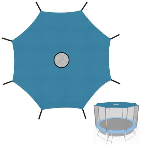 Accesorios para Cama elástica Cubierta de Cama elástica 305 Protección Solar para Cama elástica de 8 Postes Impermeable Resistente a los Rayos UV