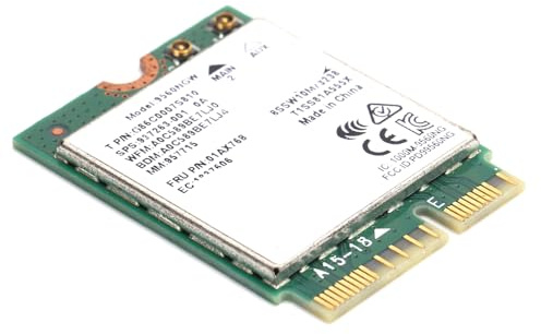 Garsent Drahtlose Netzwerkkarte 1730 Mbit/s Dualband-WLAN-Adapter 5.0 für 10, Kleine Größe, für //-Laptops (2 Externe Antennenkabel)