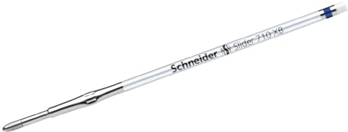 Schneider 171003 Slider 710 Ballpoint Pen Refill ViscoGlide Technology Line Width XB Pack of 10 Blue