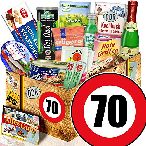 Spezialitäten Geschenk/DDR Box L/Geburtstag 70 / Geschenk Idee Mutter