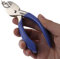 ODETOJOY 1 Stück Heftklammern-Entferner Heftklammerentferner zange Pink Handheld Klammerentferner Nail Pull Out Extractor mit rutschfester Griff für Büro Schule Home Blau Farbe zufällig