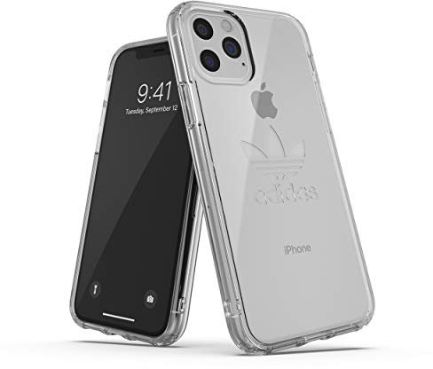 adidas Originals Compatible with iPhone 11 Pro Case, Large Logo Print Transparent Protective Mobile Phone Case – Transparent