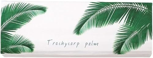 Garneck Tela elástica Aire Acondicionado Cubierta Hoja Tropical patrón a Prueba de Polvo Aire Acondicionado Cubierta Antipolvo Cubierta Protectora 80cm