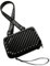 MAGIMODAC Mini Umhängetasche Handy Damen Klein Handytasche Geldbörse Crossbody Schultertasche Kofferform Handtasche (Schräg-Schwarz)
