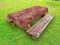 ABAKUHAUS Bunt Outdoor-Tischdecke, Paisley Osten, dekorative waschbare Picknick-Tischdecke, 145 x 210 cm, Pink Braun Gelb