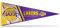 Rico Industries NBA Los Angeles Lakers Wimpel, weicher Filz, 30,5 x 76,2 cm