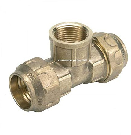 Suinga TE Femelle Laiton Connecteur Raccord Tuyau pour Polyéthylène (40 mm x 1 1/4'')