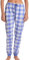 Just Love Jogginghose für Damen, Periwinkle Plaid Jogger, L