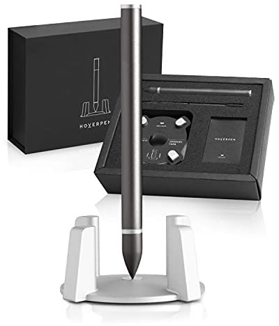 novium Hoverpen - Luxury Pen for Men & Women, Vertically Standing Executive Ballpoint Pen with Top Grade Free-Flowing Ink Refill, Metal Made, Unique Gifts, Mens Gifts Ideas, Gifts for Dad
