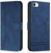 Trugox Handyhülle für Apple iPhone SE 2022 5G/iPhone SE 2020/iPhone 8/iPhone 7 Hülle Klappbar Klapphülle mit Kartenfach Handytasche Schutzhülle Tasche Leder Wallet Flip Case Book Cover - Blau