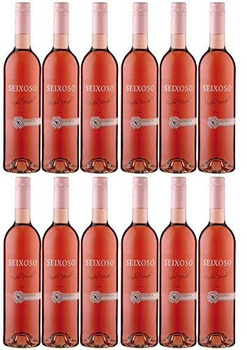 Quinta da Lixa Vinho Verde Seixoso Rosado Roséwein Wein halbtrocken Portugal I Visando Paket (12 x 0.75l)