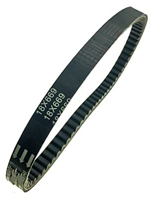 Zahnriemen Für GY6-Motoren Passend Für Meisten 50-CCM-Gummi-Übertragungsriemen Antriebsriemenscheibe Riemen 669 18 30 Roller Moped Für 139QMB Für GY6 50 60 80 Gummi Antriebsriemen