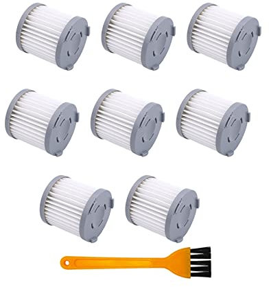 BENSOI Accesorios de Filtro compatibles con Cecotec Conga Rockstar 500 Ultimate Xtrem Conga Rockstar 700 Piezas de aspiradora de Mano (Color : 8pack)
