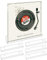 QWORK® 6 Stück Vinyl Schallplatten Regal, Wandhalterung Acryl Ständer für Vinyl Platten, Fotos, Bücher, Kunstwerke, Make-up (30,5 x 4 x 4 cm)