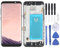 Écran LCD TFT pour Samsung Galaxy S8 + SM-G955 Digitizer Assemblage Complet avec Cadre