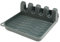 INTIRILIFE Kochlöffelablage in Dunkelgrau - 14 x 12.5 x 4.8 cm - Halter für Kochutensilien und Topfdeckel, Besteckhalter