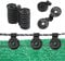 PEAKTOP 30PCS Shade Cloth Plastic Clips Heavy Duty, Shade Netting Fixing Clip, Greenhouse Film Sunshade Net Clip, Sunshade Net Fixing Clip for Awning Canopy, Garden Tent Shelters Anti Bird