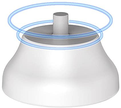 Lächen Ladestation nur für RM-H9/ RM-T5/RM-051B/ RM-T7/ RM-ST031 Elektrische Zahnbürsten (Weiß)