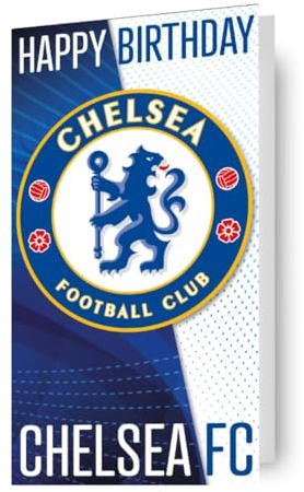 Chelsea FC Crest Birthday Card, Cards, Giftwrap & Giftbags, Sports, Gift