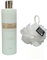 C@shmere Shower Gel With Added Vitamin E - 400ml, Large Size Bottle With Free Beauty BOdy Puff(Any Colour)