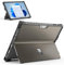 Surface Pro 7 Plus - Funda protectora para Microsoft Surface Pro 7 Plus/7/6/5/4/LTE, funda resistente con soporte para bolígrafo para teclado tipo (transparente)