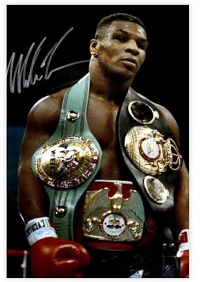 MHTHFD Mike Tyson Kampfkunstdrucke, Leinwand-Poster, Schlafzimmer, Dekoration, Landschaft, Büro, Raumdekoration, Geschenk, 30 x 45 cm