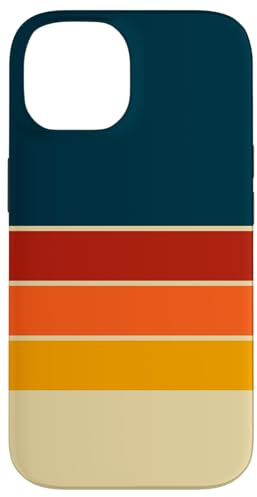 Retro Stripes 70s Vintage Case for iPhone 14