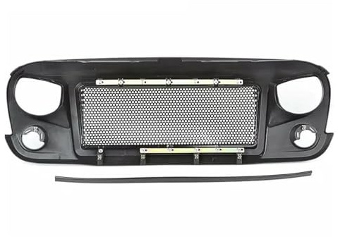 Auto Para Jeep Para Wrangler Jk 2007-2010 2011 2012 2013 2014 2015 2016 2017 Malla Panal De Abeja Rejilla Superior Offroad