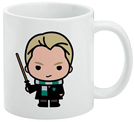 Harry Potter Draco Cute Chibi Character White Mug Tasse