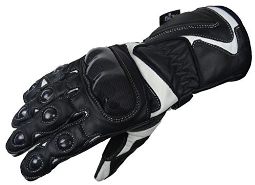 Bangla 5013 Winterhandschuh Motorrad Handschuh Weiß M