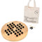 Big Game Hunters Jeu de société solitaire en bois – Qualité supérieure avec billes en porcelaine supérieure, trous soigneusement conçus – Jeu de stratégie classique à un joueur pour tous les âges pour