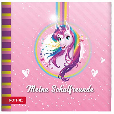Freundebuch Einhornportrait