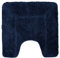 Velosso Super Soft Microfibre High Density Bath Mat Pedestal Mat Anti Slip Super Absorbent (50 x 50 cm Pedestal Mat, Navy Blue)