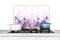 KitchenYeah© Spritzschutz Küchenrückwand Platte Kuchendeko Aluminium Platte Kitchen Wall Protector Rückwand KücheLavendel - Blumen - Lila - Natur - 70x50 cm