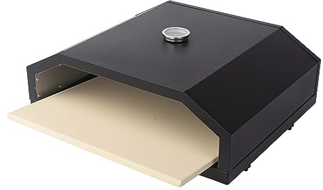 Suburban Pizza Oven, Fits on 18” Griddle – Anti Rust, Lightweight, Easy-to-use RV Pizza Oven, Black (‎3082A)