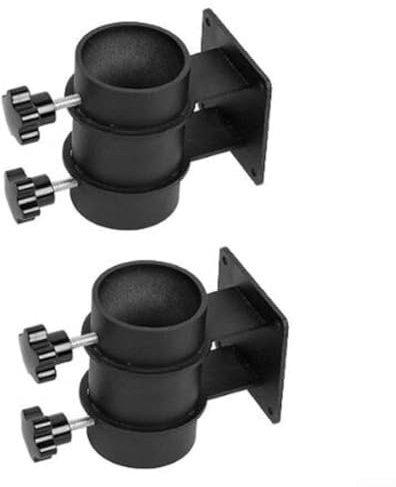 SMZhomeone Flagpole Bracket Long Lasting Metal Umbrella Clip For Barbecues And Outdoor Gatherings Simple Setup Process(Planar)