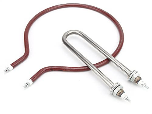 Eierbrutschrank, Bruteier 300 W Inkubator-Heizrohr, U-förmiges Befeuchtungsrohr, Rundes Heizrohr Eier-Brutschrank mit Edelstahlmaterial für Hühner-Enten-Gans