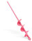SYITCUN Trapano da giardino, 4 x 42 cm, per trapano, rosa, per avvitatore a batteria, strumento di scavo per piantare