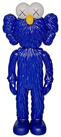 FGJUYLKvchgf Ornament 35CM XX Eye Bearbrick, Trendige Puppe Ornament Figur Home Tischdekoration Spielzeugkollektion(Blue)