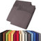aqua-textil Viana Topper Laken Doppelpack 140x200-160x200 cm anthrazit Baumwolle Spannbetttuch Jersey Spannbettlaken