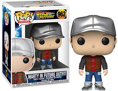 Funko Pop! Movies: Back Marty McFly in Future Outfit - Back to The Future - Vinyl-Sammelfigur - Geschenkidee - Offizielle Handelswaren - Spielzeug Für Kinder und Erwachsene - Movies Fans