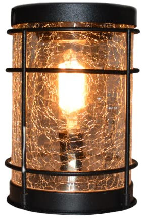 Cello Black Crackle Edison Electric Melt Burner. Wax Melt & Oil Burner. Wax Warmer, Perfect Home Gifts, Home Decor, Aesthetic Room Decor, Office & Bedroom Accessories. Electric Wax Burner for Home.