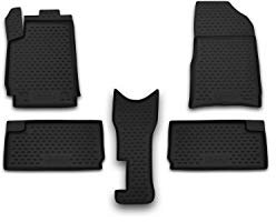 Element Alfombrillas Interior de Coche a Medida TPE Citroen Xsara Picasso 1999->, 5 pcs., Negro